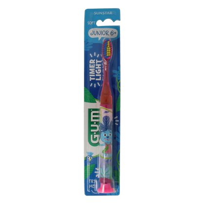 GUM Tandenborstel junior met timer 1.00 Stuks