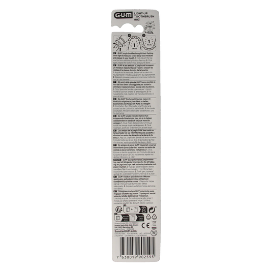 GUM Tandenborstel junior met timer 1 Stuks