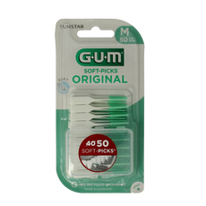 GUM Soft-picks original medium 50 Stuks