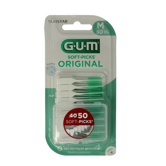 GUM Soft-picks original medium 50 Stuks