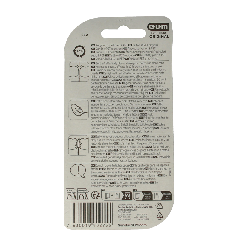 GUM Soft-picks original medium 50 Stuks