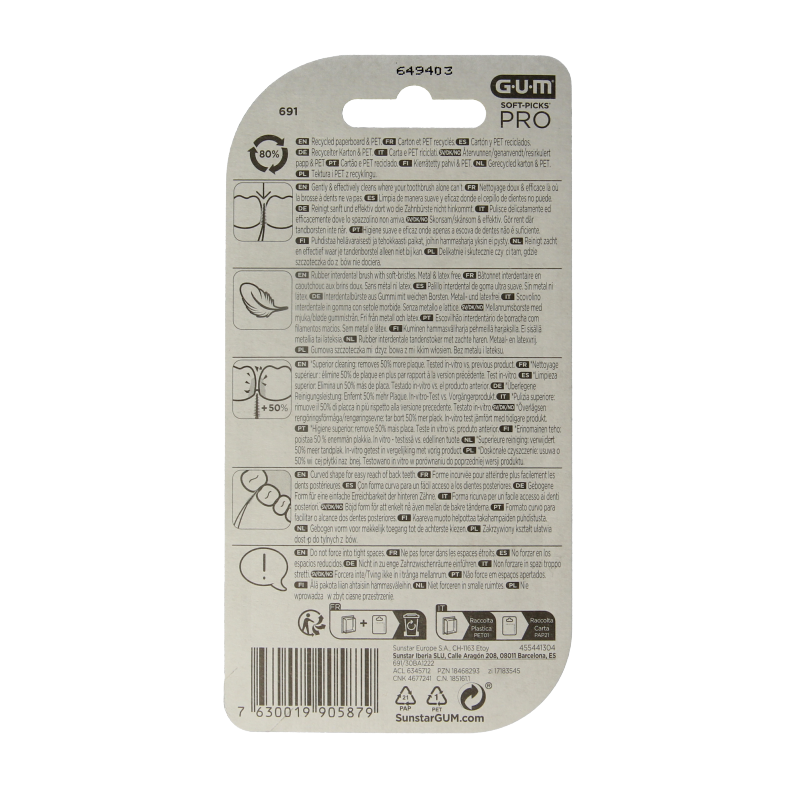 GUM Soft picks advanced pro large 30 Stuks