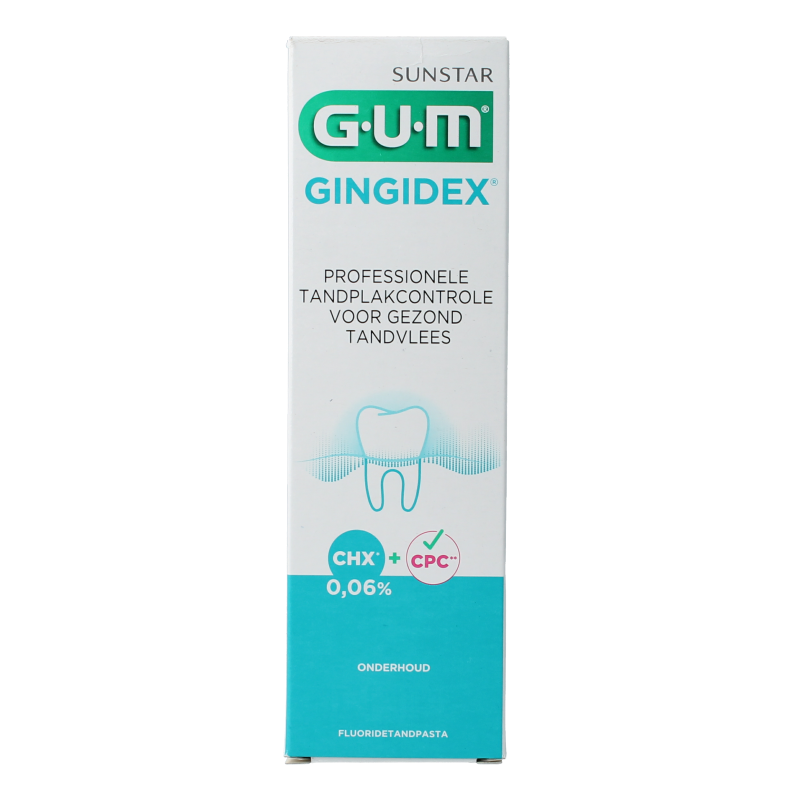 GUM Gingidex tandpasta tube 75 Milliliter