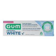 GUM Tandpasta white original 75 Milliliter