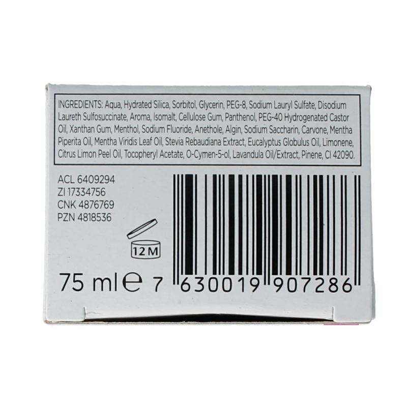 GUM Tandpasta white original 75 Milliliter