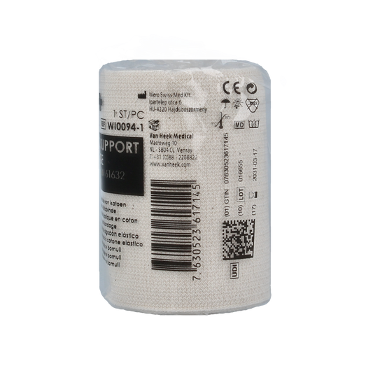 Heka Ideaal elastic support bandage 5m x 8cm 1.00 Rol