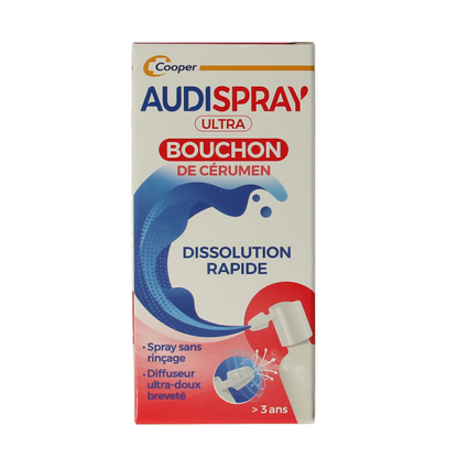 Audispray Ultra oorsmeerprop 20.00 Milliliter
