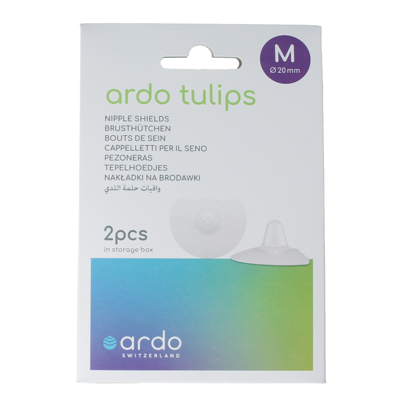 Tulips Tepelhoedje maat M 20mm 2 Stuks