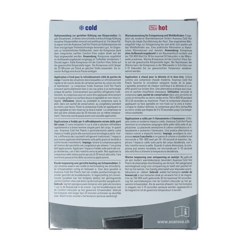Axanova Cold hot pearls mini 2 Stuks