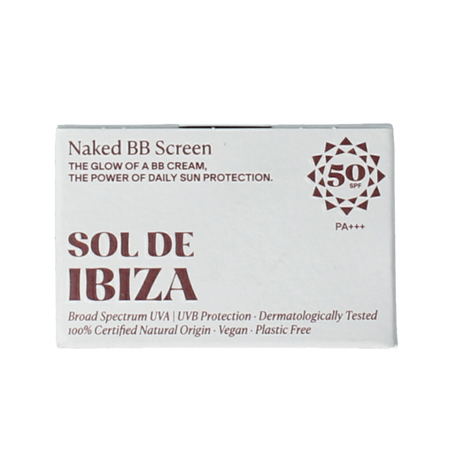 Sol De Ibiza Gezichtscreme getint nude SPF50 35 Gram