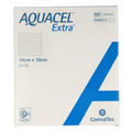 Aquacel Extra verband hydrofiber + versterking10 x 10cm 10 Stuks