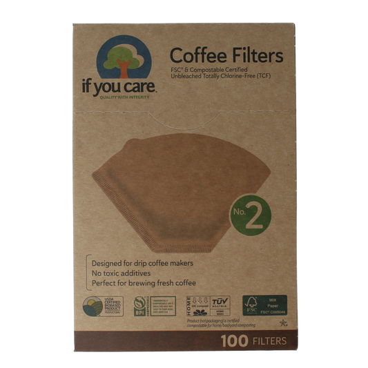 If You Care Koffiefilters no. 2 100.00 Stuks