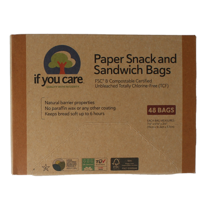 If You Care Snack en boterhamzakjes 48.00 Stuks