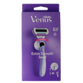 Gillette Venus deluxe smooth swirl razor 1.00 Stuks