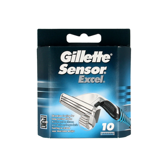 Gillette Sensor excel mesjes 10 Stuks