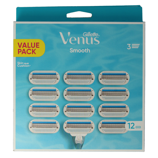 Gillette Venus smooth mesjes 12 Stuks