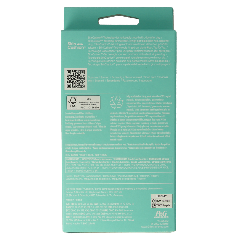 Gillette Venus deluxe scheersysteem  1 Stuks