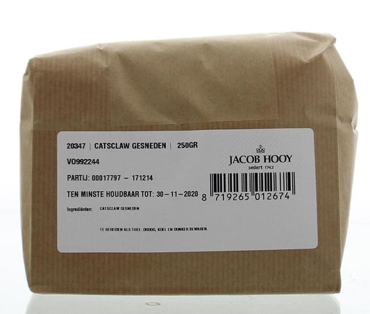 Jacob Hooy Cat's claw gesneden 250 Gram
