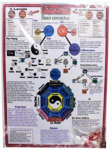 Alive Feng shui kaart met kristal 1 Stuks