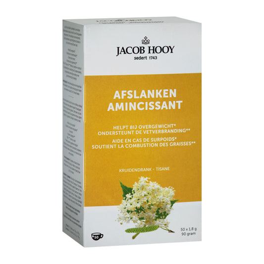 Jacob Hooy Ideaal gewicht afslank kruidendrank theezakjes 50.00 Zakjes