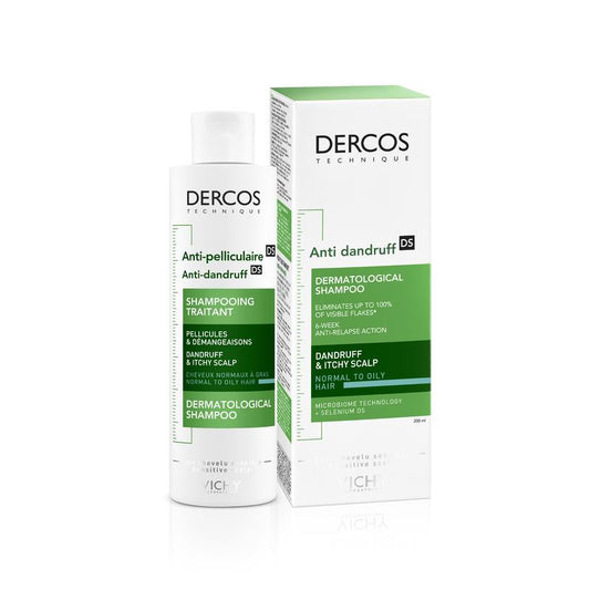 Vichy Dercos shampoo anti-roos normaal tot vet haar 200 Milliliter