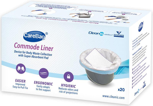 CareBag Toiletstoel commodeliner 20 Stuks