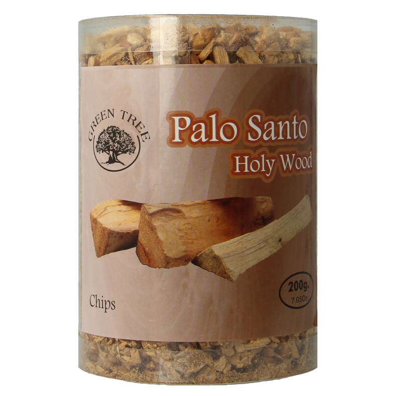 Green Tree Palo santa chips in koker 200 Gram