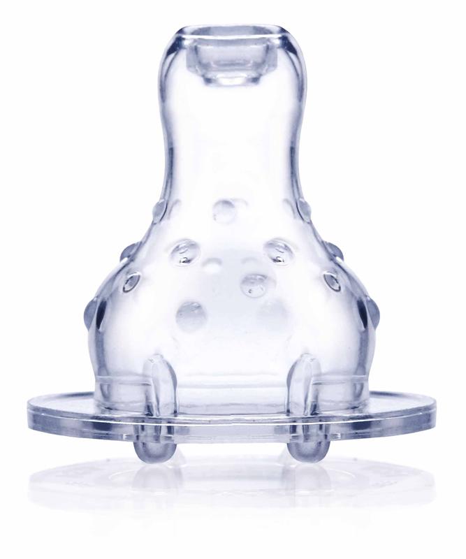 Nuby Antilekspeen flow control 0M+ 2 Stuks