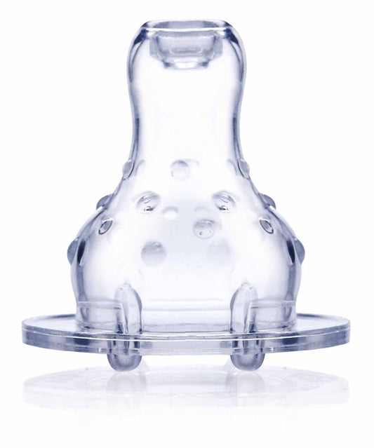 Nuby Antilekspeen flow control 0M+ 2 Stuks