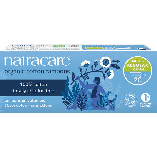 Natracare Tampons katoen normaal 20 Stuks