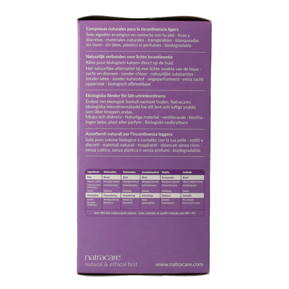 Natracare Dry & light pads 20.00 Stuks