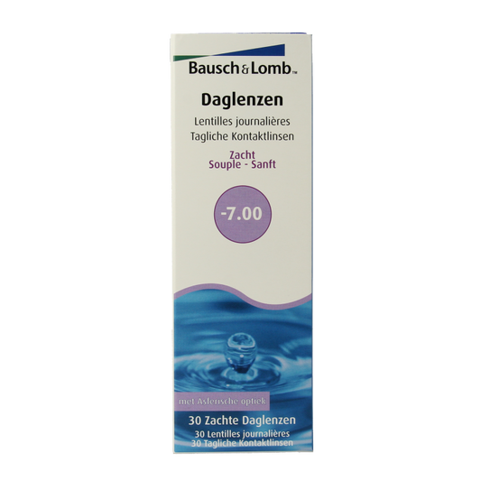 Bausch & Lomb Daglenzen -7.00 30 Stuks