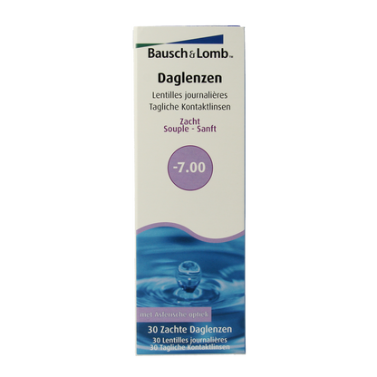 Bausch & Lomb Daglenzen -7.00 30.00 Stuks