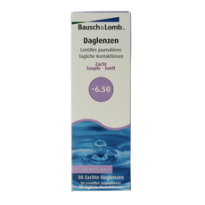 Bausch & Lomb Daglenzen -6.50 30.00 Stuks