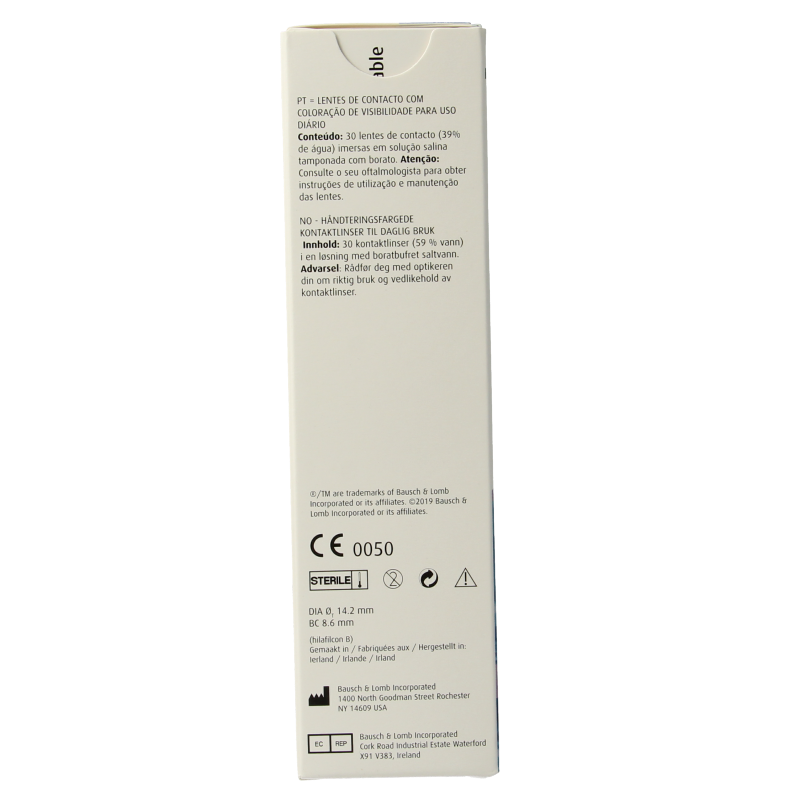 Bausch & Lomb Daglenzen -5.00 30 Stuks