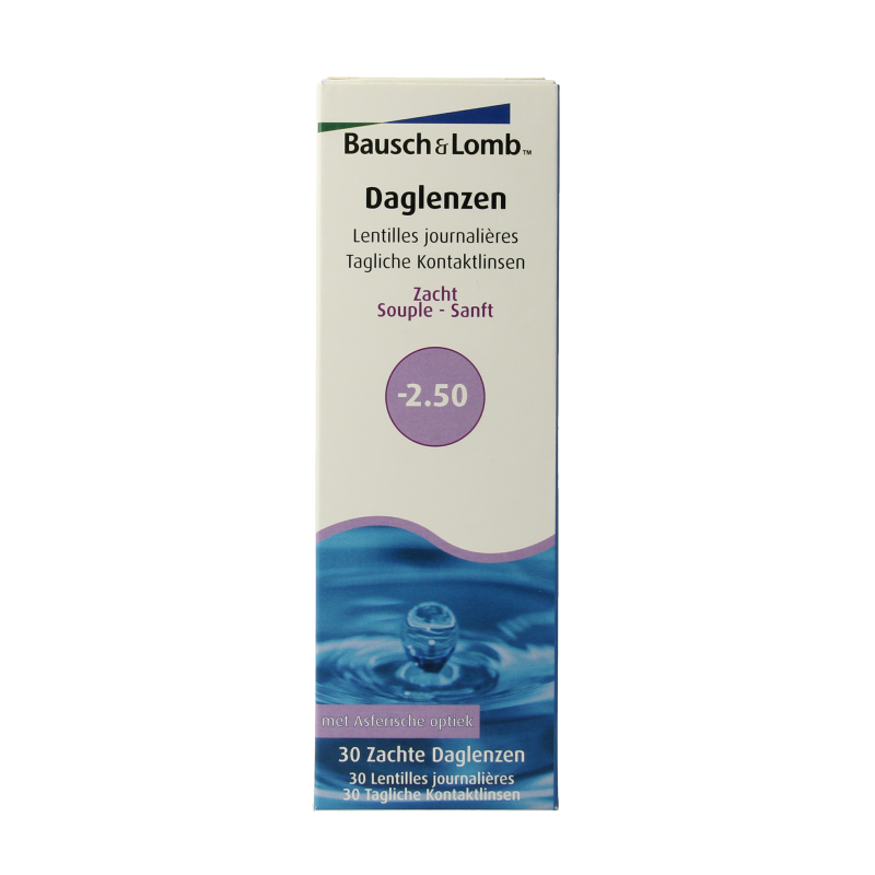 OTC Medical Daglenzen -2.50 30 Stuks