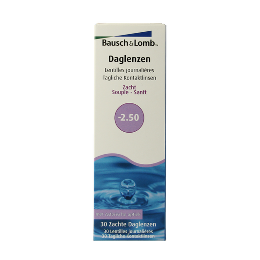 OTC Medical Daglenzen -2.50 30 Stuks