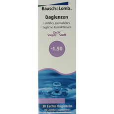 Bausch & Lomb Daglenzen -1.50 30.00 Stuks