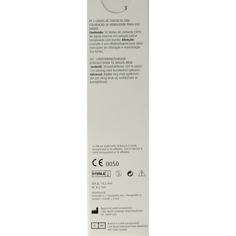 Bausch & Lomb Daglenzen -1.50 30 Stuks