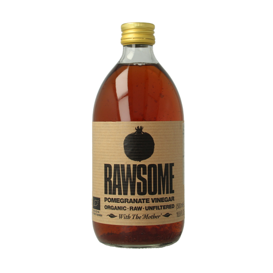 Rawsome Granaatappelazijn with the mother bio 500 Milliliter