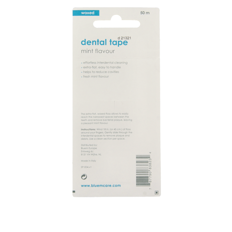 Bluem Dental floss tape 50 meter 1 Stuks