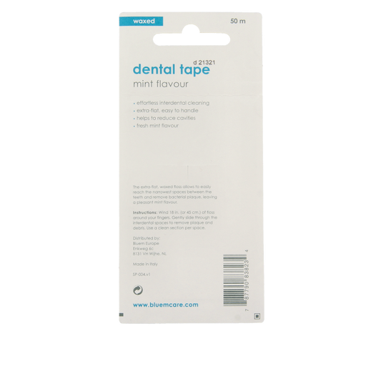 Bluem Dental floss tape 50 meter 1 Stuks