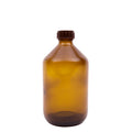 Blockland Medicijnfles bruin gedopt 500ml/28mm 8.00 Stuks