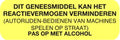 Blockland Strooketiket reactievermogen geel 30 x 10mm 1000 Stuks