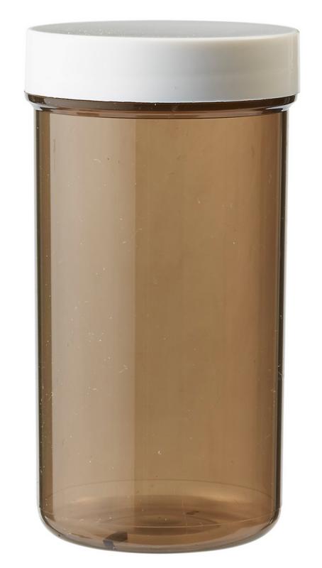 Blockland Plastobel tabletfles bruin gedopt 110ml 53 Stuks