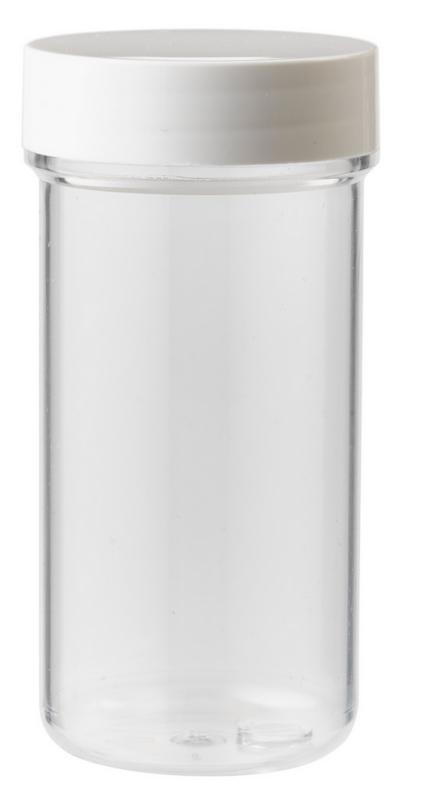 Blockland Plastobel tabletfles transparant gedopt 50ml 90 Stuks