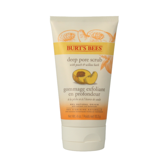Burt's Bees Gezichtscrub peach & willowbark 113.3 Gram
