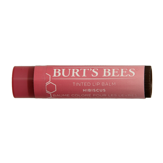 Burt's Bees Getinte lippenbalsem Hibiscus 4.3 Gram