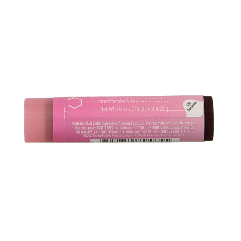 Burt's Bees Getinte lippenbalsem Pink blossom 4.3 Gram