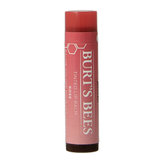 Burt's Bees Getinte lippenbalsem rose 4.25 Gram